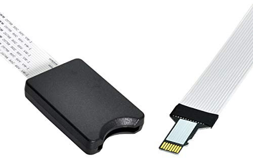 innov8® Micro-SD TF Memory Card Kit Male to SD Female Extension Soft Flat FPC Cable Extender - 0.25m