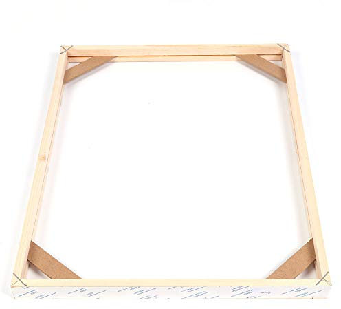 Kit de cadre en bois massif à monter soi-même, cadre photo plat de style moderne, facile à monter, cadre photo en bois, bandes de cadre pour affiche, toile, peinture à l'huile (40 cm x 50 cm)