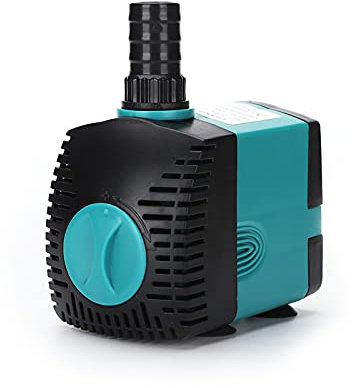 H&RB Small Submersible Water Pump Aquarium Fish Tank Pumping Adjustable Mute Filter Water Pump Circulation Pond Garden Pump,EB 305