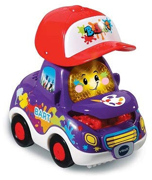 pour tut tut bolides Edition spéciale - Bart Le Roi du Street Art - véhicule Violet - Enfant 1 a 5 Ans