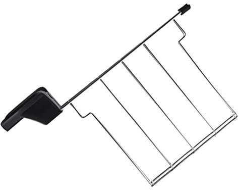1pc Stainless Steel Toast Rack Toaster Accessory High Temperature Resistant Easy to Clean Kitchen Supply for Toast and Sandwiches Present for Bread Lovers