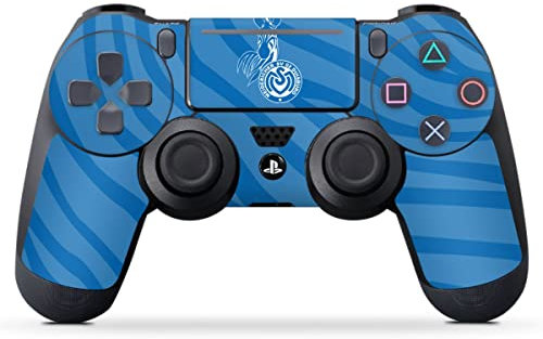 DeinDesign Skin kompatibel mit Sony PlayStation 4 PS4 Slim Controller Folie Sticker MSV Duisburg Zebra Bundesliga