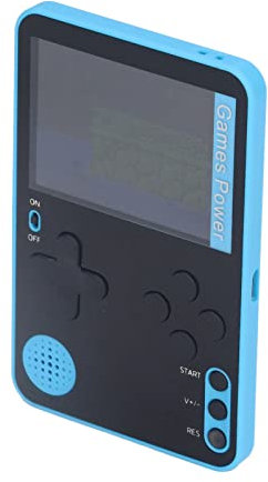 JUMZ Consola de Juegos portátil, Pantalla de Estilo Arcade de 2,4 Pulgadas, preinstalado, Retro, Ultrafino, para Exteriores, Reproductor de Juegos portátil para niños