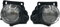 HZ-DESIGN 1 Satz Nebelscheinwerfer Set rechts + links kompatibel mit Audi A6 Seat Leon Toledo