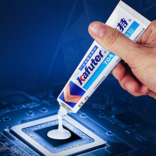 K-704 45g Silicone Adhésif industriel RTV Silicone Caoutchouc Blanc Colle Scellant