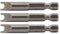 Vega Spanner #14 Impact Driver Bits. Professional Grade 1/4 Hex Shank #14 Spanner 2 Snake Eye Bits. 150SP14A-3