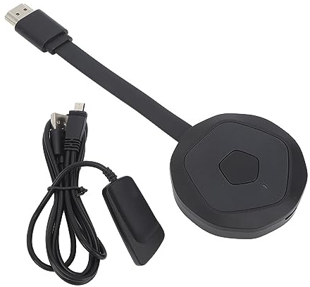 Kabelloser HDMI-Display-Dongle-Adapter, für Laptop, PC, Smartphone Zum Streamen von Video-Audio an TV-Projektor, Horizontaler Vertikaler Bildschirm, EIN-Tasten-Schalter für