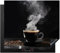KitchenYeah© Cubre Vitrocerámica - Protector Vitroceramica Induccion 59x52 cm - Tapa Vitroceramica - Protector de Vitroceramica Café - Negro - Granos de café - Naturaleza muerta