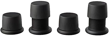 Huaqgu Coffee Machine Foot Pad Adjustable Height-Increasing Foot Pad Refrigerator Coffee Table Punch-Free Paste Heightened Base