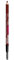 NYX Professional Makeup Augenbrauenstift, Powder Louder Brow Pencil, Mit voluminisierendem Mikrofiber für voller aussehende Augenbrauen, Vegane Formel, Farbton: Black Cherry