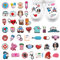 BORISCA 40/82 PCS Nurse Doctor Accesorios para Shoes, DIY Sandalia Decoraciones PVC Waterproof Adornos Medical Care Series Coloured Unisex Decoracion para Zuecos, Mujeres y Hombres (40)
