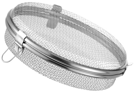 Stainless Steel round Utensil Basket Dishwasher Mesh Storage Basket | Large Capacity, Fork and Spoon Holder, Simple Delicate Style, Silver Tone, Home Dishwasher Use