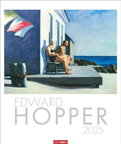 Edward Hopper - Kalender 2025 - Weingarten-Verlag - Kunstkalender - 46 cm x 55 cm