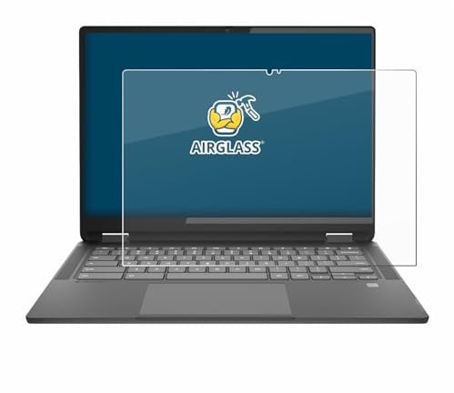 brotect Glass Screen Protector Film compatible with Lenovo IdeaPad Flex 5i Chromebook Plus 14 Gen 7 - Glass-Foil Protection [Scratch Resistant]