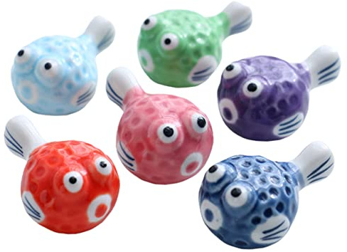 Chopstick Rests & Holders,Table Decoration Spoon Holder,6pcs Puffer Fish Chopstick Rest Rod Table Topper Chinese Chopsticks Holder Decorative Fork
