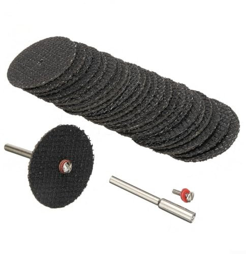 Proxxon Tools Mini-Trennscheiben mit 2 Dornen für verschiedene Materialanwendungen, 27 Stück