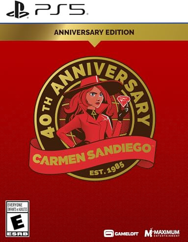 Carmen Sandiego Édition 40e anniversaire PS5