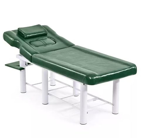 Massageliege Feststehend, Verstellbare Kosmetik Liege, Tattooliege mit Multifunktionstablett for Professionelle Massage, Heimphysiotherapie, Tragkraft bis 200kg