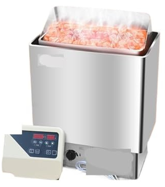 Poêle de sauna, Sauna salle sauna poêle ménage petit acier inoxydable sueur à vapeur chauffage équipement de hammam sec chaudière murale température constante Poêle de sauna