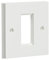 1G Modular Faceplate - White