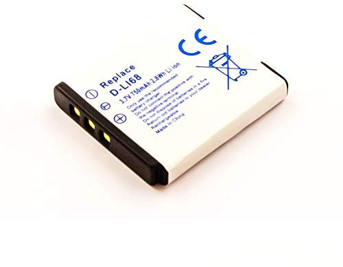 Akkuversum Akku kompatibel mit Pentax Optio A40|VS20|S12|Q10|Q-S1|, Camcorder/Digitalkamera Li-Ion Batterie