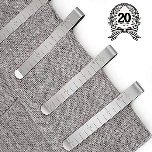 Schneiderzangen, Edelstahl, 7,6 cm, für Wonder Clips, zum Anstecken und Markieren von Zubehör, 4 Stück