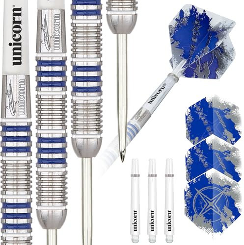 Unicorn Silver Star Gary Anderson Steel Dart, 23g