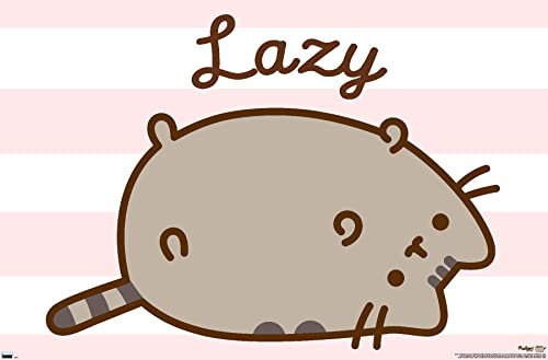Pusheen - Lazy Wall Poster