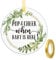 Mini Champagne Bottle Favor Tags - Greenery Champagne Baby Shower Favor Tags, 2 Inches, 50 Count with Golden Ribbon