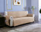 sevi's Funda Sofa 4 Plazas 220cm Universal Impermeable con Brazos, Protector para Sofás, Color Caqui