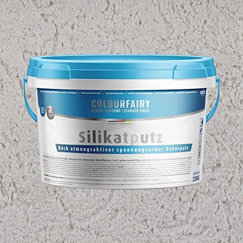 BAU DISCOUNT Colourfairy Silikat Fassadenputz weiss 25 kg Reibeputzstruktur (R) 1,5 mm