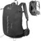 WIPHA Wanderrucksack, 26 l, atmungsaktiv, Wandern, Tagesrucksack, Reiserucksäcke für Damen und Herren, Camping, Outdoor-Sport, Schwarz, 26L, Tagesrucksäcke