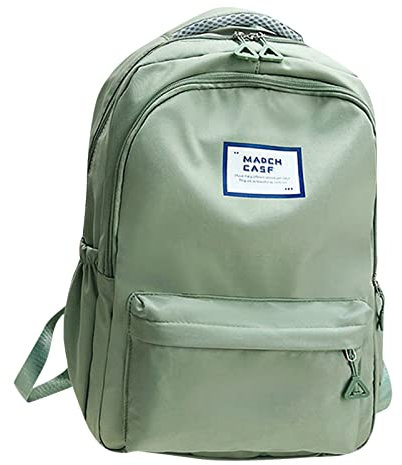 Japanese School Bag School Bags For Teenage Girls Fashion And Backpack For Middle And High School Students In The New Season Black Tote Bags School Bags For Secondary School (Green, One Size)