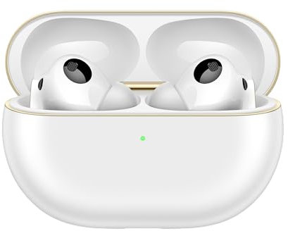 HUAWEI FreeBuds Pro 4 Wireless Earbuds, Bluetooth Headphones with Lossless Sound Quality, Clear Calls, Intelligent Dynamic ANC, Silver String Design, 33 Hours Battery Life, iOS & Android, White