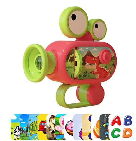 Projector Toys for Kids - Low Cost Kids Projector Toys, Unique Style Kids Projector Toys | Projector Torch Lamp Toy, Fun Cognition Bedtime Toy, LED Projector Flashlights (10.5x4x14cm)