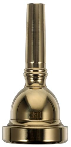 TOGEVAL Trombone Mouthpiece aus Metall für Tenor und Althorn Einfach zu Bedienen Professionell Robust und Langlebig für Anfänger und Fortgeschrittene