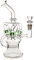 Bong Black Becher Bong Kleine Recycler Bongs 14.4mm Bong Sch?¡ì?ssel 2 Arten von Zubeh?r 2 Arten der Verwendung