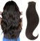 hotbanana Tape in Extensions Echthaar, 60cm Tape Extensions Echthaar 24 Zoll 20 Stück 50g Dunkel Braun Echthaar Extensions Tape Gerade Remy Echthaar Tape Extensions