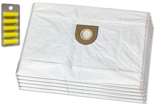 MohMus Set 5 Duftstäbchen + 5 Staubsaugerbeutel Für VAX: Wash 'n' Vac 6151SX, 7131, 20-007