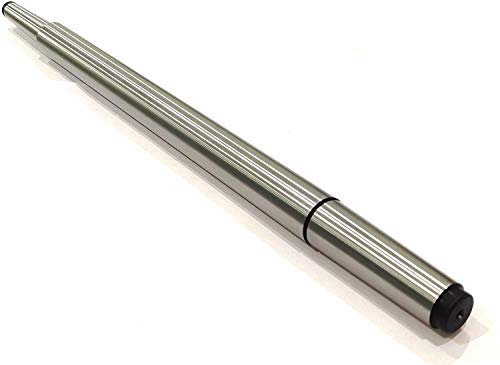 Precision Steel Lathe Alignment Test Bar Mandrel Help Lining Up Headstock and Tailstock (DOUBLE END MT2 & MT3 (OAL 450 MM)
