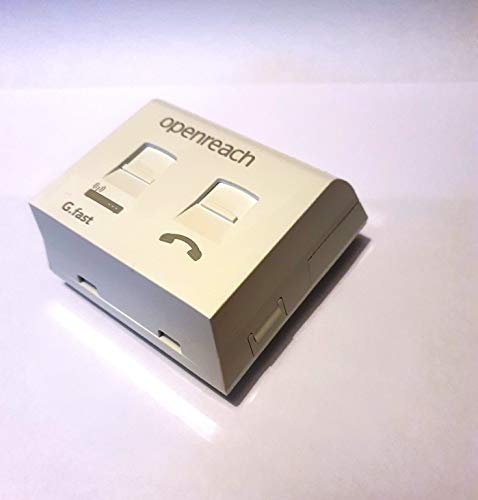 openreach 2020 BT G.fast Telephone Master Socket NTE5c MK2 & VDSL/ADSL Faceplate MK4 Toolless design