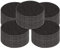 Trend Mesh 150mm Random Orbit 120 Grit Schleifscheiben, AB/150/120M/B, Packung mit 50 Stück