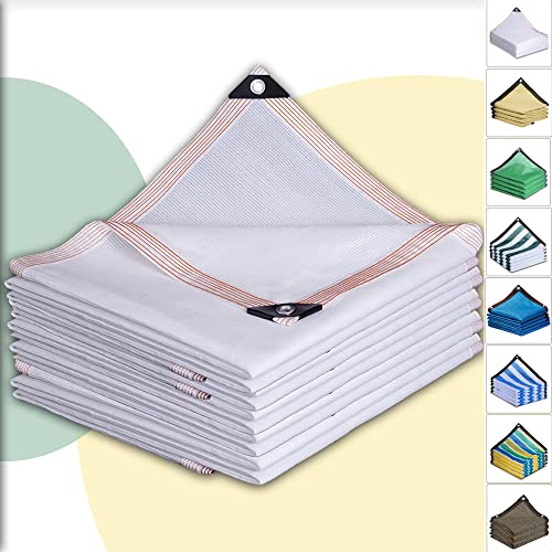 Outdoor Schattiernetz 4x5m Sonnensegel mit 90% Schattierwirkung Schattennetz UV-Schutznetz Atmungsaktiv Kühlend Balkon Garten netze Windschutznetz Stall