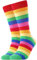 Pride Socken, Regenbogen Socken LGBTQ Bunte Lustige Verrückte Streifen Socken für Stolz, Gay Lesbische Pride Gift Socken (as3, numeric, numeric_40, numeric_46, regular, regular, 1Pair-LGBTQRainbow)