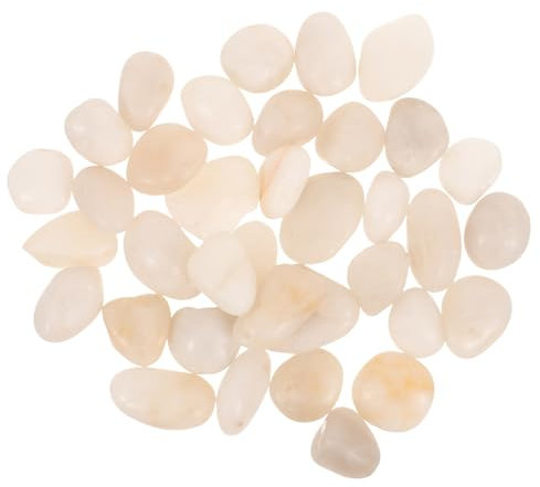 Didiseaon Galets Élégants De 1 À 2 Cm Gravier Décoratif pour Aquarium Jardin Allée De 450 G