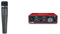 Shure SM57 Dynamisches Instrumentenmikrofon mit Nierencharakteristik & Focusrite Scarlett Solo 3. Gen USB-Audio-Interface-Bundle für Gitarristen