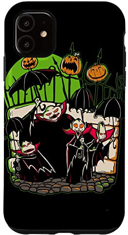 iPhone 11 Disney 100 Nightmare Before Christmas Halloween Vampires Case