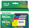 swiss toner 963XL Druckerpatronen Kompatibel für HP 963XL Multipack für HP OfficeJet Pro 9010 9010e 9012 9012e 9014 9014e 9015 9015e 9016 9019 9019e 9020 9022 9022e 9025 9025e (4-Pack)