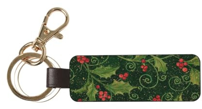 HCMuxisen Holly, PU Leather Keychain, Keychains Keyring Key Chain Ring 1 pc