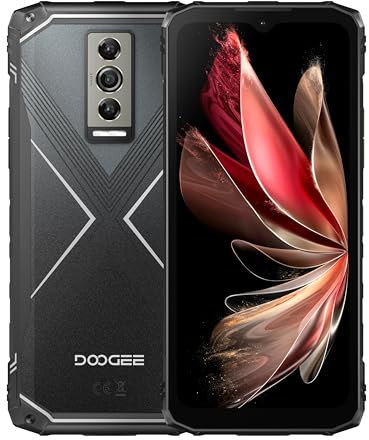 DOOGEE Blade10 Pro 4G Outdoor Handy Ohne Vertrag, 16GB+256GB, 6.56’’ HD+ Baustellenhandy, Android 14 Rugged Smartphone, Octa Core CPU, 50MP+8MP, 5150mAh, Wasserdichtes, IP68/Dual SIM/GPS/Face ID